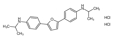 4,4'-(furan-2,5-diyl)bis(N-isopropylaniline) dihydrochloride_194354-78-4