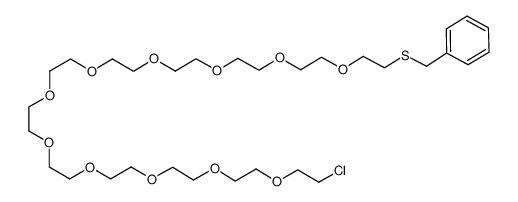 35-benzylthio-3,6,9,12,15,18,21,24,27,30,33-undecaoxapentatriacontanyl chloride_194425-34-8