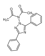 N-(3,5-diphenyl-[1,2,4]triazol-1-yl)-diacetamide_19447-56-4