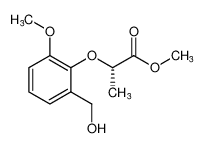 methyl (S)-2-(2-(hydroxymethyl)-6-methoxyphenoxy)propanoate_194490-71-6
