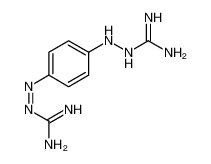 1-[4-[2-(diaminomethylidene)hydrazinyl]phenyl]iminoguanidine_1945-63-7