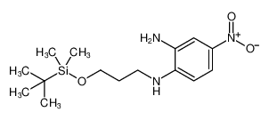 N1-(3-((tert-butyldimethylsilyl)oxy)propyl)-4-nitrobenzene-1,2-diamine_194537-91-2