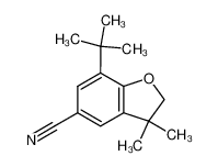 7-tert-butyl-5-cyano-2,3-dihydro-3,3-dimethylbenzo[b]furan_194592-54-6