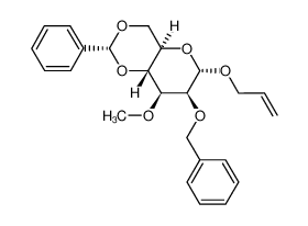 6-allyloxy-7-benzyloxy-8-methoxy-2-phenyl-hexahydro-pyrano[3,2-d][1,3]dioxine_194594-69-9