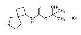 tert-butyl N-{6-azaspiro[3.4]octan-1-yl}carbamate hydrochloride_1946021-32-4