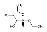 1-diethoxyphosphorylethane-1,2-diol_19462-40-9