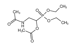 α-Acetoxy-β-acetamido-ethylphosphonsaeure-diethylester_19462-45-4