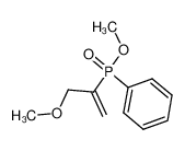 methyl (1-methoxymethylvinyl)phenylphosphinate_194663-40-6