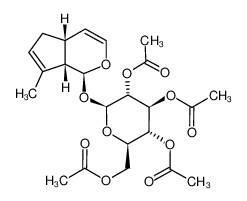 tetra-O-acetyl-6,10-bisdeoxyaucubin_19467-17-5