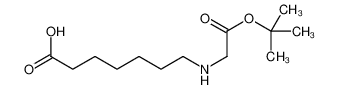 7-[[2-[(2-methylpropan-2-yl)oxy]-2-oxoethyl]amino]heptanoic acid_194718-11-1