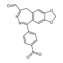 8-formyl-5-(4-nitrophenyl)-9H-1,3-dioxolo (4,5-h)(2,3)benzodiazepine_194728-85-3