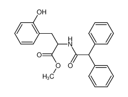 methyl 2-(2,2-diphenylacetamido)-3-(2-hydroxyphenyl)propanoate_194795-21-6