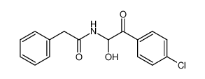 1-Chlor-4-(α-hydroxy-α-phenylacetamino-acetyl)-benzol_1948-97-6