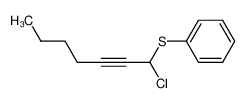 (1-chlorohept-2-yn-1-yl)(phenyl)sulfane_194856-60-5