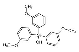 Tris-(m-methoxyphenyl)-silanol_19489-63-5