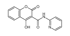 4-hydroxy-2-oxo-2H-chromene-3-carboxylic acid pyridin-2-ylamide_19492-14-9