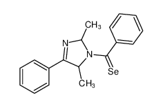 (2,5-dimethyl-4-phenyl-2,5-dihydro-1H-imidazol-1-yl)(phenyl)methaneselenone_194937-39-8