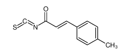3-(4-methylphenyl)propenoyl isothiocyanate_19495-09-1