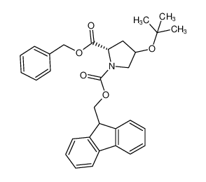 1-((9H-fluoren-9-yl)methyl) 2-benzyl (2S)-4-(tert-butoxy)pyrrolidine-1,2-dicarboxylate_194994-74-6