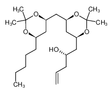 (4S,6S,8S,10R,12R)-6,8:10,12-bis-O-(1-methylethylidene)-1-heptadecene-4,6,8,10,12-pentaol_195007-99-9