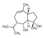 (1S,3aR,7S,8R,8aR)-7-isopropyl-1,4-dimethyl-1,2,3,3a,6,7,8,8a-octahydroazulene-1,8-diol_195058-14-1