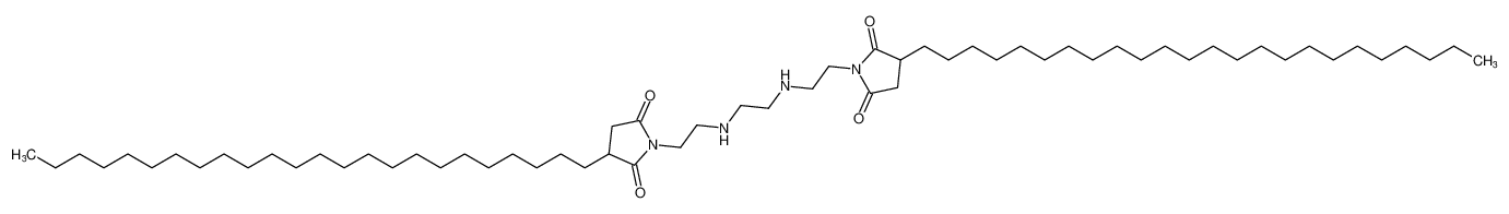 2,5-Pyrrolidinedione,1,1'-[1,2-ethanediylbis(imino-2,1-ethanediyl)]bis[3-tetracosyl-_195059-87-1