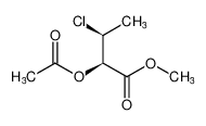 rel-methyl (2R,3S)-2-acetoxy-3-chlorobutanoate_195065-13-5