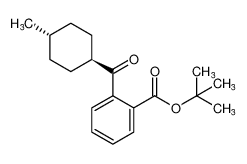 tert-butyl 2-((1r,4r)-4-methylcyclohexane-1-carbonyl)benzoate_195138-83-1