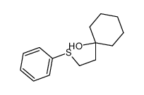 1-(2-Phenylsulfanyl-ethyl)-cyclohexanol_195154-34-8