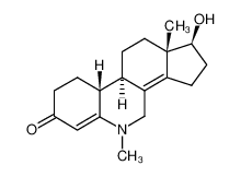 (1S,9aR,9bR,11aS)-1-Hydroxy-5,11a-dimethyl-1,2,3,4,5,8,9,9a,9b,10,11,11a-dodecahydro-cyclopenta[i]phenanthridin-7-one_19518-67-3