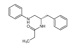 (S)-N-[1-phenyl-3-(phenylamino)prop-2-yl]propionamide_195198-22-2