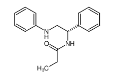 (S)-N-[1-phenyl-2-(phenylamino)ethyl]propionamide_195198-23-3