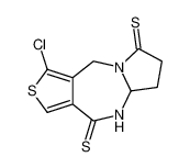 1-chloro-5,5a,6,7-tetrahydro-10H-pyrrolo[1,2-a]thieno[3,4-e][1,3]diazepine-4,8-dithione_195204-83-2