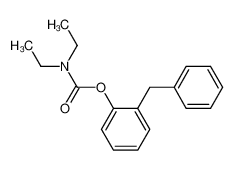 2-benzylphenyl diethylcarbamate_195210-68-5