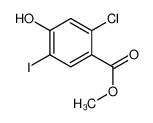 methyl 2-chloro-4-hydroxy-5-iodobenzoate_195250-54-5