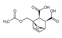rel-(1R,2S,3R,4S)-1-(acetoxymethyl)-7-oxabicyclo[2.2.1]hept-5-ene-2,3-dicarboxylic acid_195256-63-4