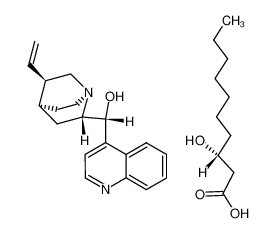 cinchonidine; (R)-3-hydroxy-decanoate_19526-24-0