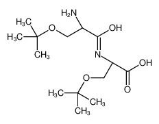 (2S)-2-[[(2S)-2-amino-3-[(2-methylpropan-2-yl)oxy]propanoyl]amino]-3-[(2-methylpropan-2-yl)oxy]propanoic acid_195302-25-1