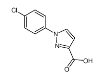 1-(4-Chlorophenyl)-1H-pyrazole-3-carboxylic acid_19532-40-2