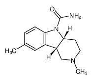 (4aR,9bS)-2,8-dimethyl-1,2,3,4,4a,9b-hexahydro-5H-pyrido[4,3-b]indole-5-carboxamide_195327-08-3