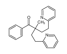 2-methyl-1-phenyl-4-pyridin-2-yl-2-(2-pyridin-2-ylethyl)butan-1-one_195371-52-9