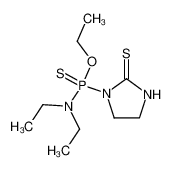 O-ethyl N,N-diethyl-P-(2-thioxoimidazolidin-1-yl)phosphonamidothioate_19541-46-9