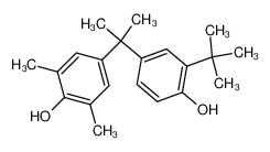 2-tert.-Butyl-2',6'-dimethyl-4,4'-isopropyliden-bisphenol_19546-24-8