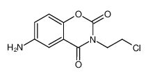 6-amino-3-(2-chloro-ethyl)-benzo[e][1,3]oxazine-2,4-dione_19547-59-2