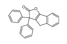 3,3-diphenyl-3,4-dihydro-indeno[1,2-b]furan-2-one_1955-41-5