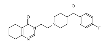3-(2-(4-(4-fluorobenzoyl)piperidin-1-yl)ethyl)-5,6,7,8-tetrahydroquinazolin-4(3H)-one_195507-56-3