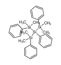 2-(dimethyl(phenyl)silyl)-1,1,3,3-tetramethyl-1,2,3-triphenyltrisilane_195507-96-1