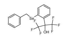 2-(2-(benzylselanyl)phenyl)-1,1,1,3,3,3-hexafluoropropan-2-ol_195516-37-1
