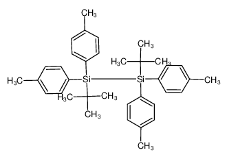 1,2-Di-tert-butyl-1,1,2,2-tetra-p-tolyl-disilane_195608-71-0