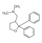 1-(2,2-diphenyloxolan-3-yl)-N,N-dimethylmethanamine_195615-83-9